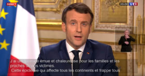 Macron discorso 16 marzo 2020